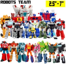 Small Scale MFT Auto Vehicle Deformable Robot Team Figure Boy Kids Toy Car Gift