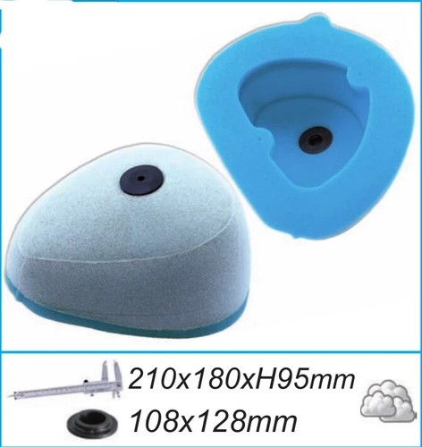 Filtro de aire de admisión de aire para piezas de motocicleta Kawasaki KX 450 06-15 KX 250F 06-16 - Imagen 2 de 5