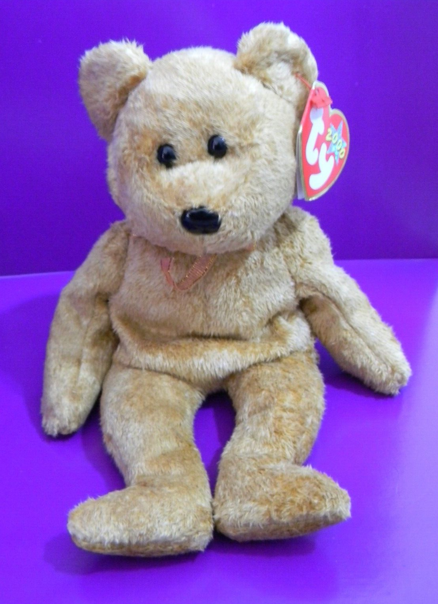 CASHEW THE BEAR TY BEANIE BABY BABIES BORN APRIL 22, 2000 | eBay