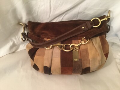 coach hampton patchwork purse