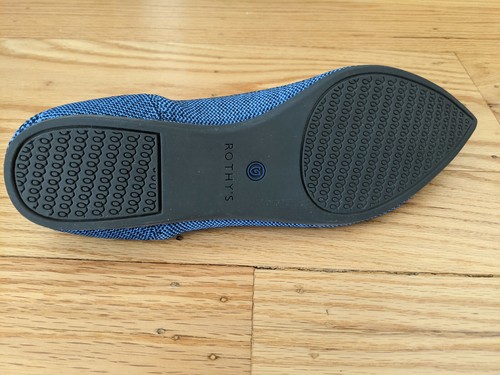Rothy’s The Point Pattern Lapis Python Blue Size 7.5 Rare Retired Unicorn - Bild 9 von 12
