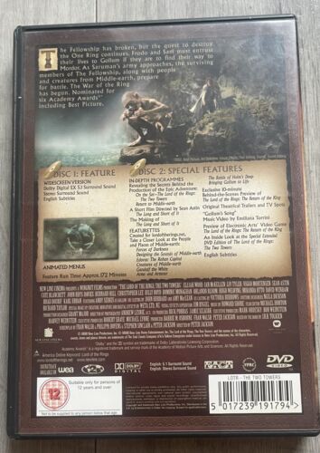 Lord of the Rings: Two Towers & Return of the King DVD (UK IMPORT PAL B) 4 Discs - Picture 5 of 12
