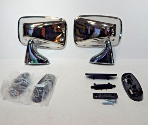 New Pair of Door Mirrors Mirror Set for Triumph Spitfire GT6 Made UK - Picture 2 of 2