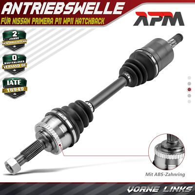 Antriebswelle Vorne Links mit ABS Ring für Nissan Primera Hatchback Traveller