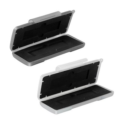 M.2 SSD Storage Case 2 Slots Portable Hard Drive Holder Box for IT Professionals