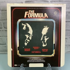 Vintage THE FORMULA VideoDisc CED MGM/CBS Home Video