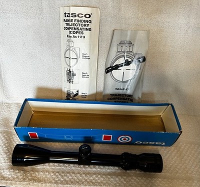 JAPAN Tasco 3-9x40mm Trajectory Range Scope Supercon Coating Omni Opti Centered