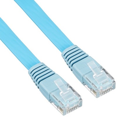ELECOM LAN Cable 30m Super Flat Blue LD-CTFS/BU30