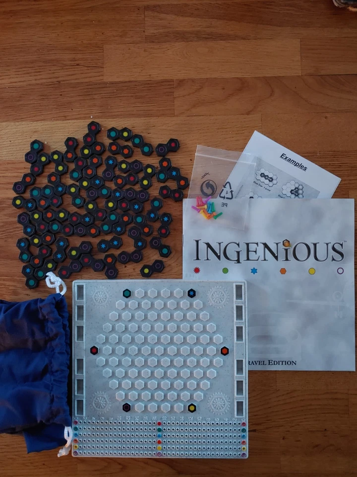 Ingenious Travel Edition board game 2007 edition 100% complete - Image 3 of 3