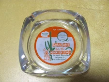 Vintage Rare!! "Cactus Pete's & Horseshu Ashtray. Jackpot Nevada. Very Nice!!!