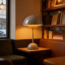 Flowerpot VP9 Verner Panton 1968 Dimmable 2600mAh Rechargeable Minimalist Retro