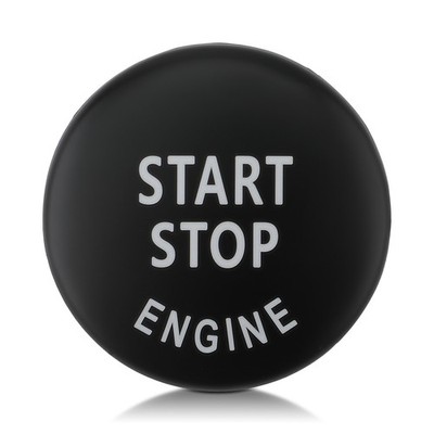 Black Start Stop Engine Button Switch Cover For BMW  E70 X6 E71 X1 E84 X3 E83 X5