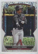 2023 Bowman Chrome Prospects Speckle Refractor /299 Christian Cerda #BCP-56 2a9