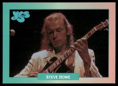 Steve Howe YES 1991 Rock Music Brockum Card #156 (NM)