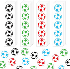 120 Pcs Soccer Stickers Vinyl, Soccer Ball Stickers for Water Bottle Kids Girls