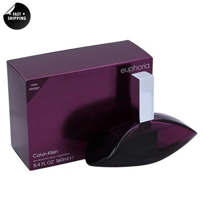100% Authentic Euphoria by Calvin Klein 5.4 oz EDP perfume for women New In Box