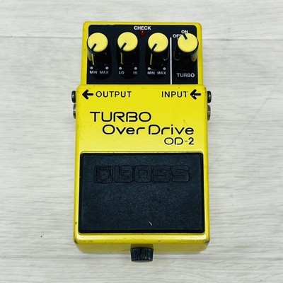 Boss OD-2 Turbo Overdrive Gitarrenpedal ACA-Adapter erforderlich