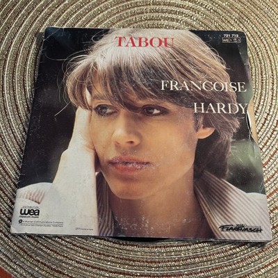 VINTAGE 45 GIRI VINYL SCHALLPLATTE C'EST BIEN MOI FRANCOISE HARDY - TABU