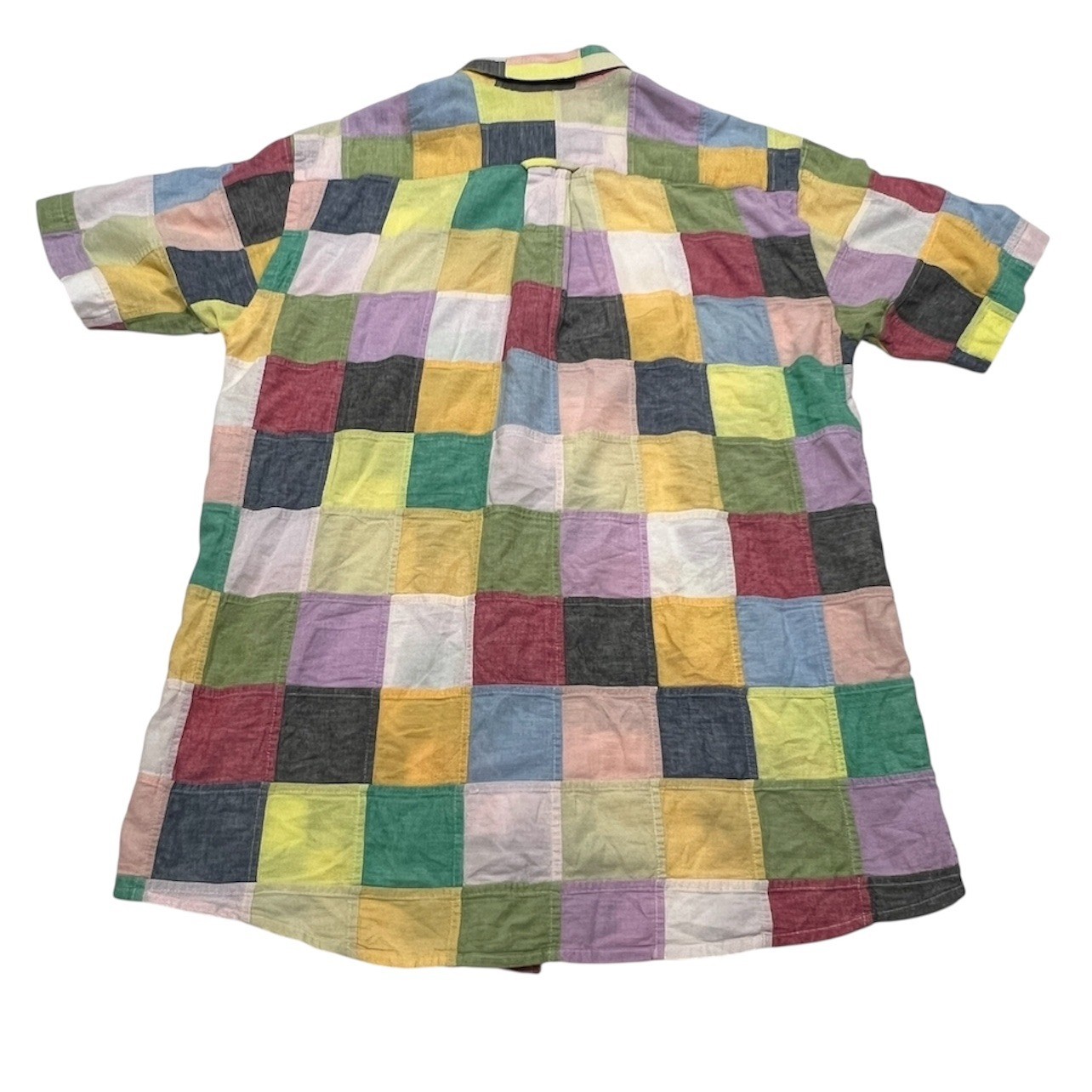 Orvis Madral Patchwork Mens Medium Button Down Sh… - image 4