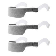 2X(3-Pack Headgear with Arms for Nasal Strap for T5L6)