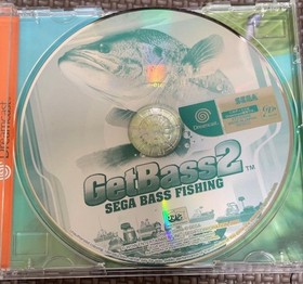 Sega Bass Fishing (get bass) (Sega Dreamcast,1999) from japan good Used