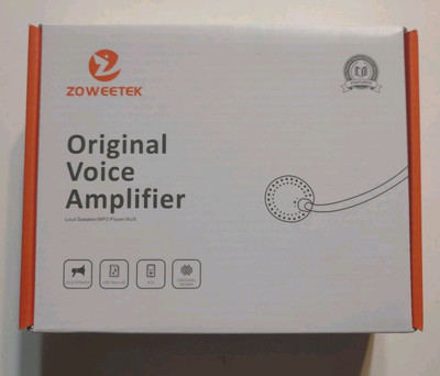 ZOWEETEK Original Voice Amplifier, Loud Speaker, MP3 Player AUX USB Micro SD NEW
