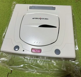 SEGA Saturn Console White HST-0014 Boxed CIB Unused Open Box Japanese Import