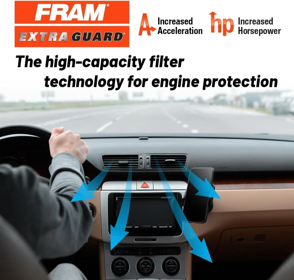 FRAM Extra Guard CA11959 Replacement Engine Air Filter for Select One Size - Image 2 of 4
