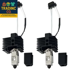 2PCS P1P/P1S Hotend 0.4Mm Ceramic Assembled Extruder Printhead Kit for Bambu Lab