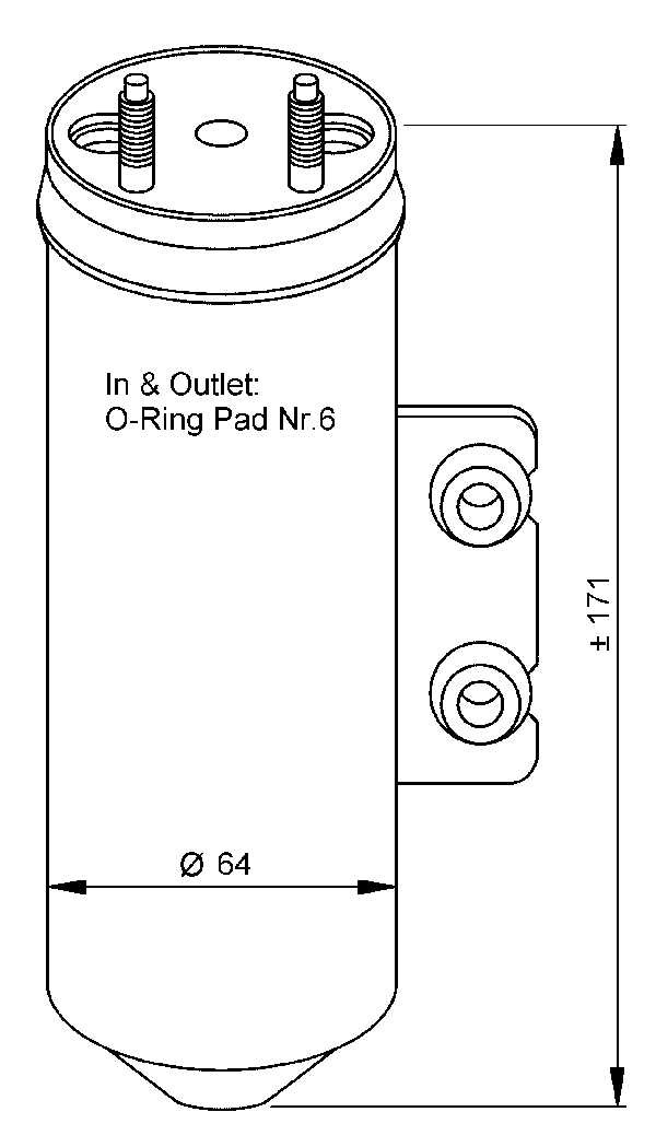 ✅Fits NRF 33198 RECEIVER DRIERS  ⭐UK Seller⭐