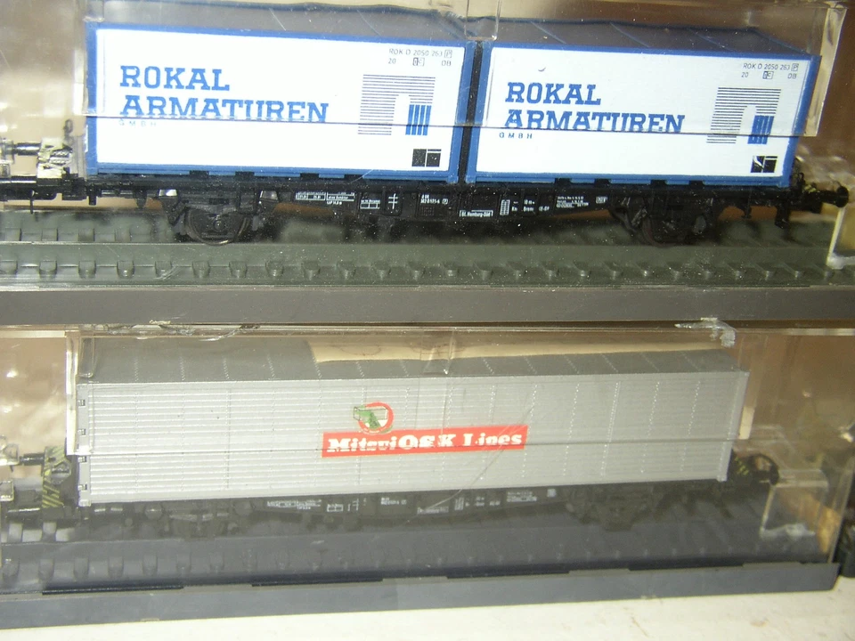 5 Rowa HO Freight Rokal 2301 MitsuiOSK Contrans 2303 LHB 2309 AGIP 2249 LNIB Foto 2 de 4