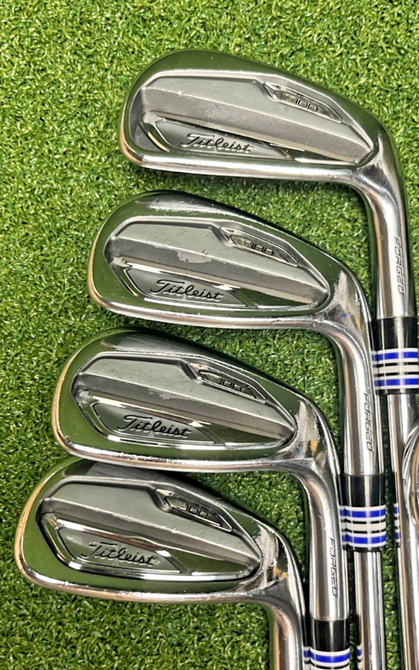 Set De Fers Titleist T100 S 2019 - 4 à PW - Stiff Project X LZ 120 - Reconditionné