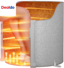 150W Under Desk Foot Heater with Mat Thermostat Timer for Office Home