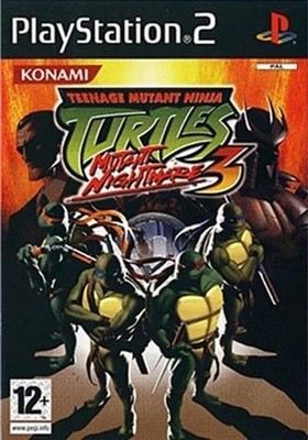 Teenage Mutant Ninja Turtles 3 Mutant Nightmare Sony PlayStation PS2 Videospiel