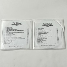Taj Mahal - The Essential Taj Mahal (CD, 2005, 2-Discs) Rare Promo Advance Taj Mahal - The Essential Taj Mahal (CD, 2005, 2-Discs) Rare Promo Advance