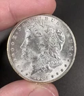 1884-CC Morgan Silver Dollar BU
