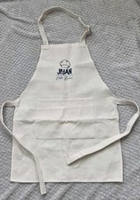 Kids Apron &ldquo;Little Baker&rdquo; Adjustable Strap Off White, Very Good Condition