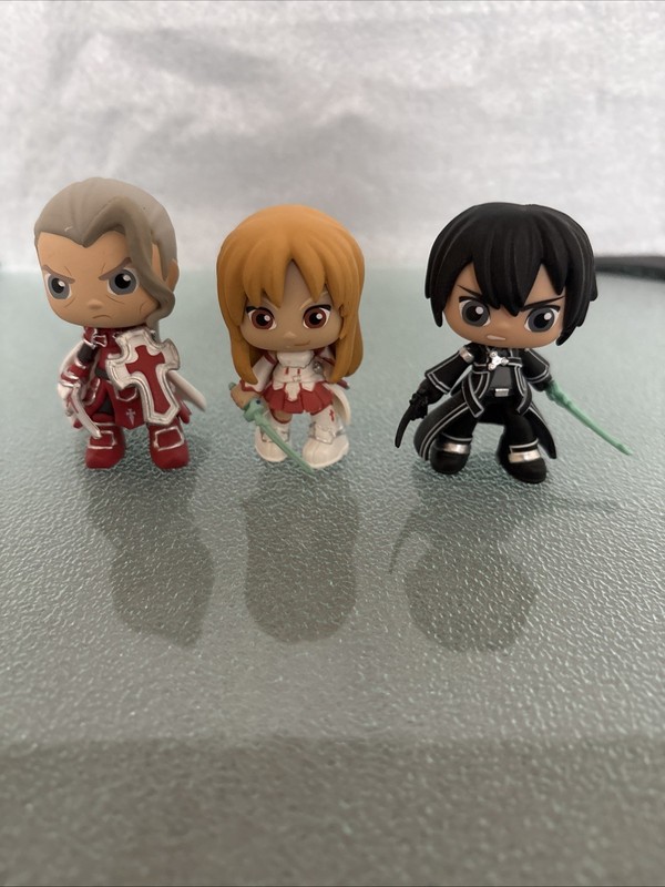 Funko Mystery Minis Anime Series 1 - Kirito Heathcliff And AsuneSword Art Online