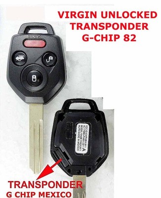 SUBARU 2011-2014 TRIBECA UNLOCKED OEM REMOTE FOB UNCUT G KEY CWTWB1U811 MEXICO