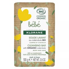 Klorane Bébé Bio Pain Solide Lavant 100 g
