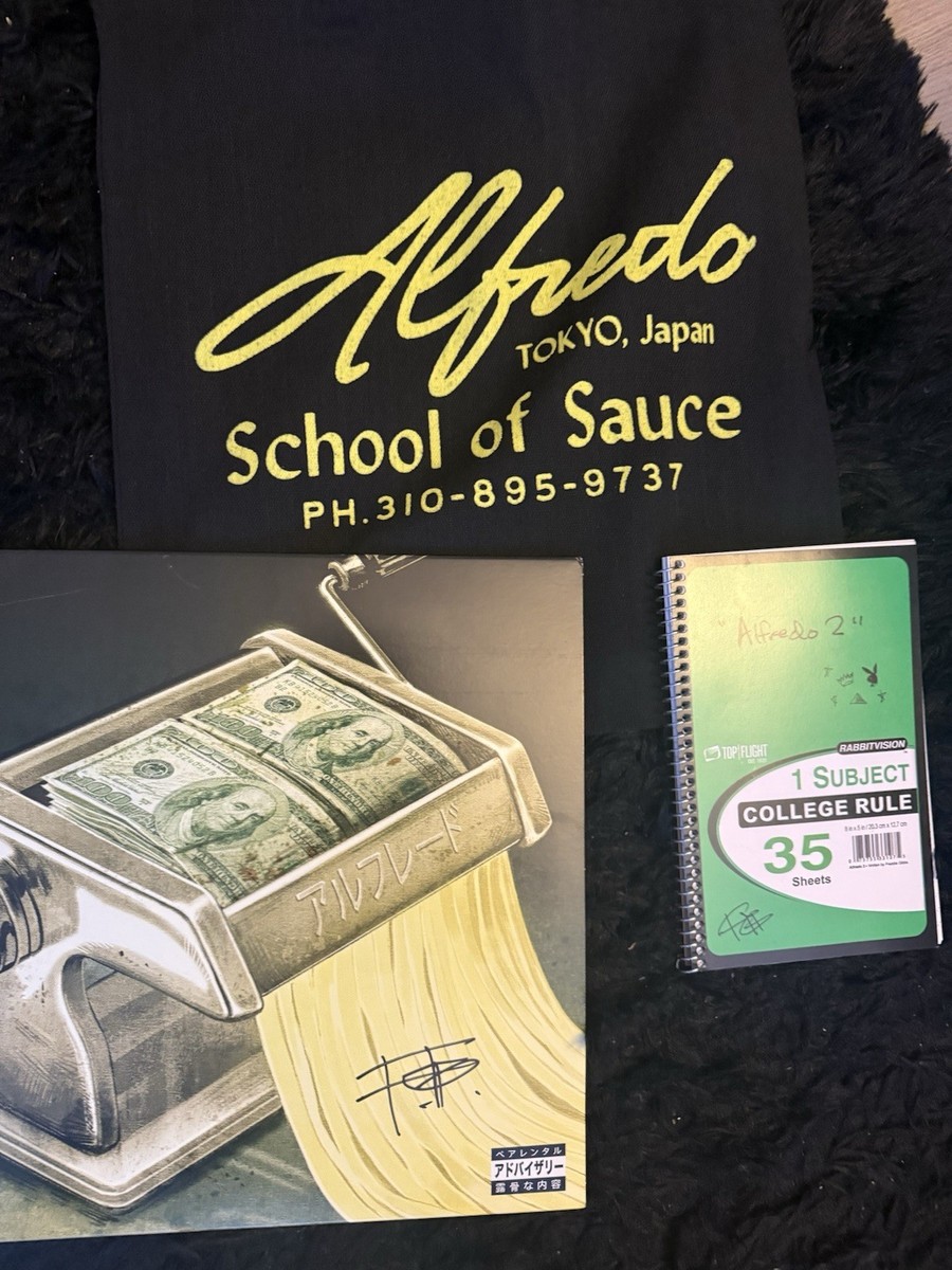Freddie Gibbs the Alchemist Alfredo 2 II Cover Signed 2LP Alfredo