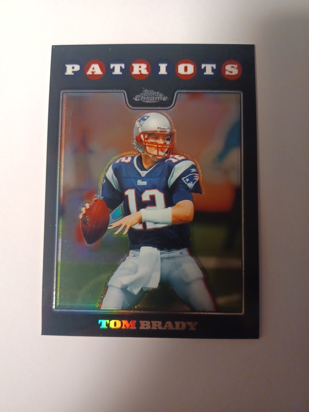2008 Topps Chrome - Refractor #TC3 Tom Brady