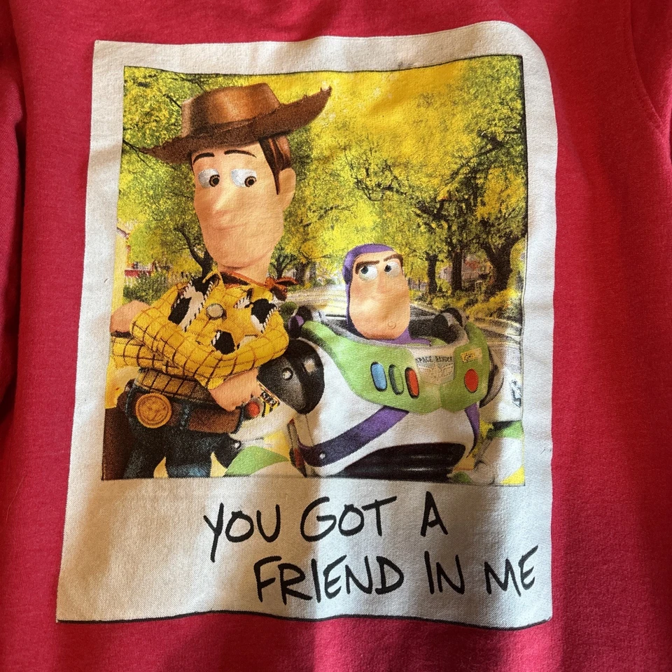 Toy Story Child’s Size L Crew Neck Sweatshirt (You have a friend in me) - Image 2 of 4