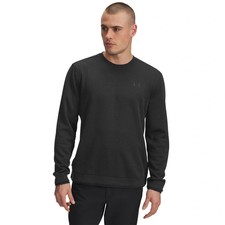 Under Armour Men's Crewneck Fleece SweatShirt Black Size 2XL NWT 6003723 001