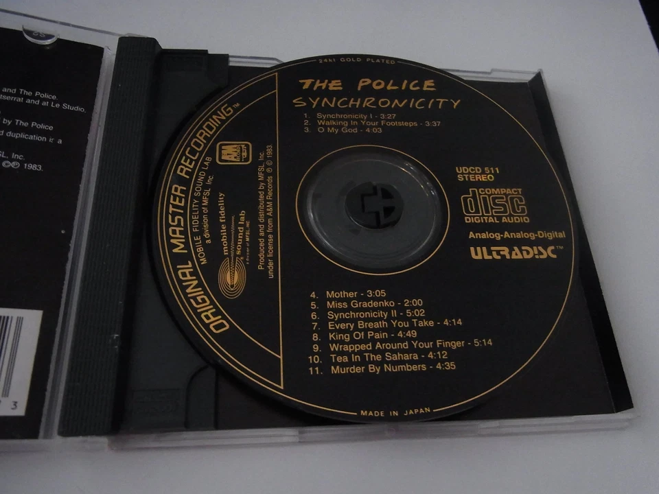 The Police / Synchronicity MFSL CD ( 24 Karat Gold ) Japan - Bild 3 von 4