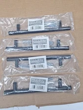 GlideRite Hardware 5002-128-MB-1 - Matte Black Solid Handle Bar Pull - 5" Center