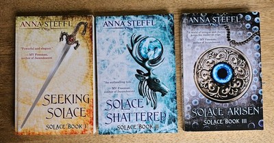Solstice Trilogy by Anna Steffl Paperback Fantasy Fiction Series 