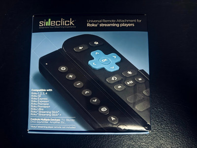Sideclick SC2-RK17K Universal Remote Attachment for Roku Streaming Players