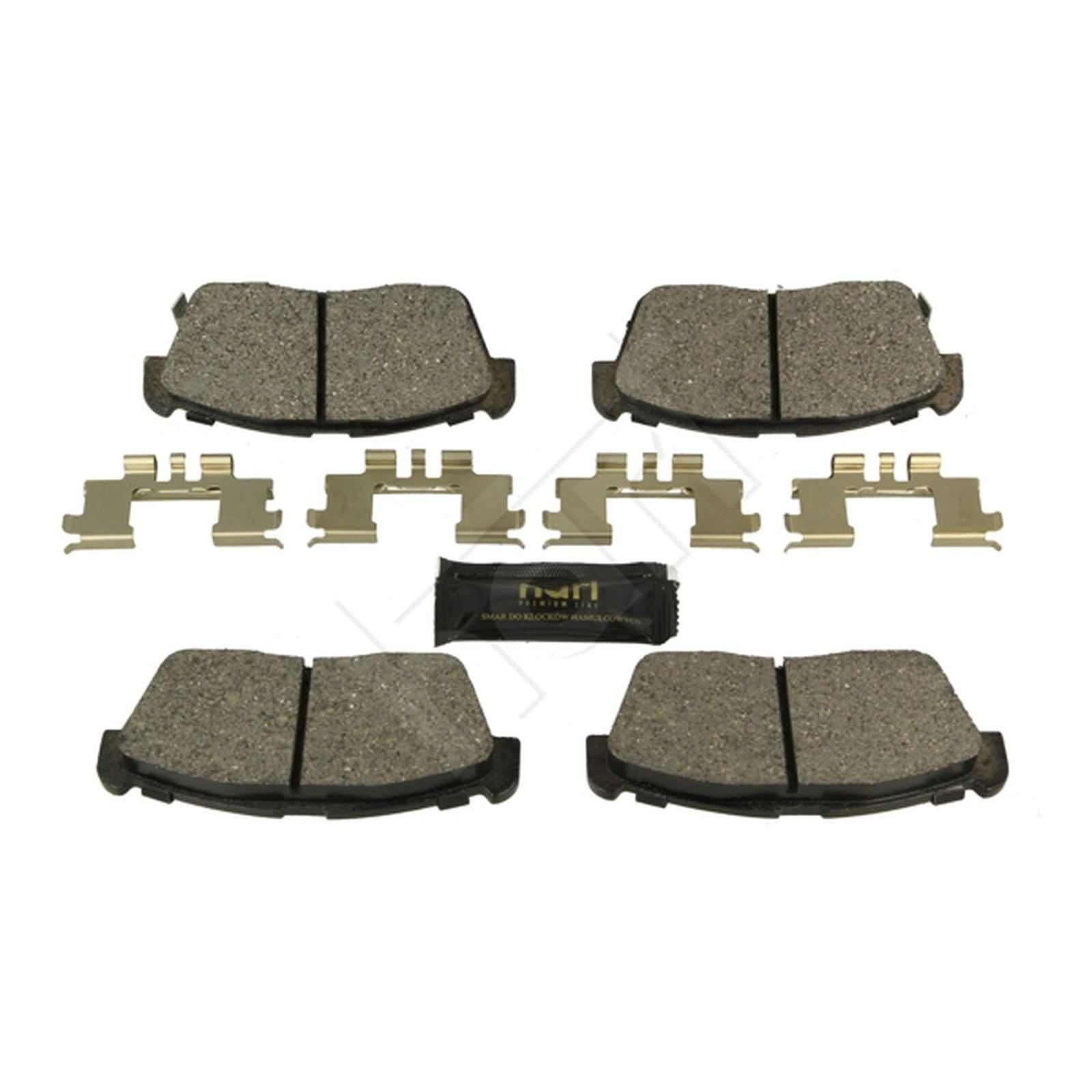1x ORIGINAL® HART Bremsbelagsatz, Scheibenbremse Vorne für Nissan PIXO Suzuki