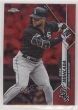 2020 Topps Chrome Red Refractor 2/5 Yoan Moncada #145 2m4